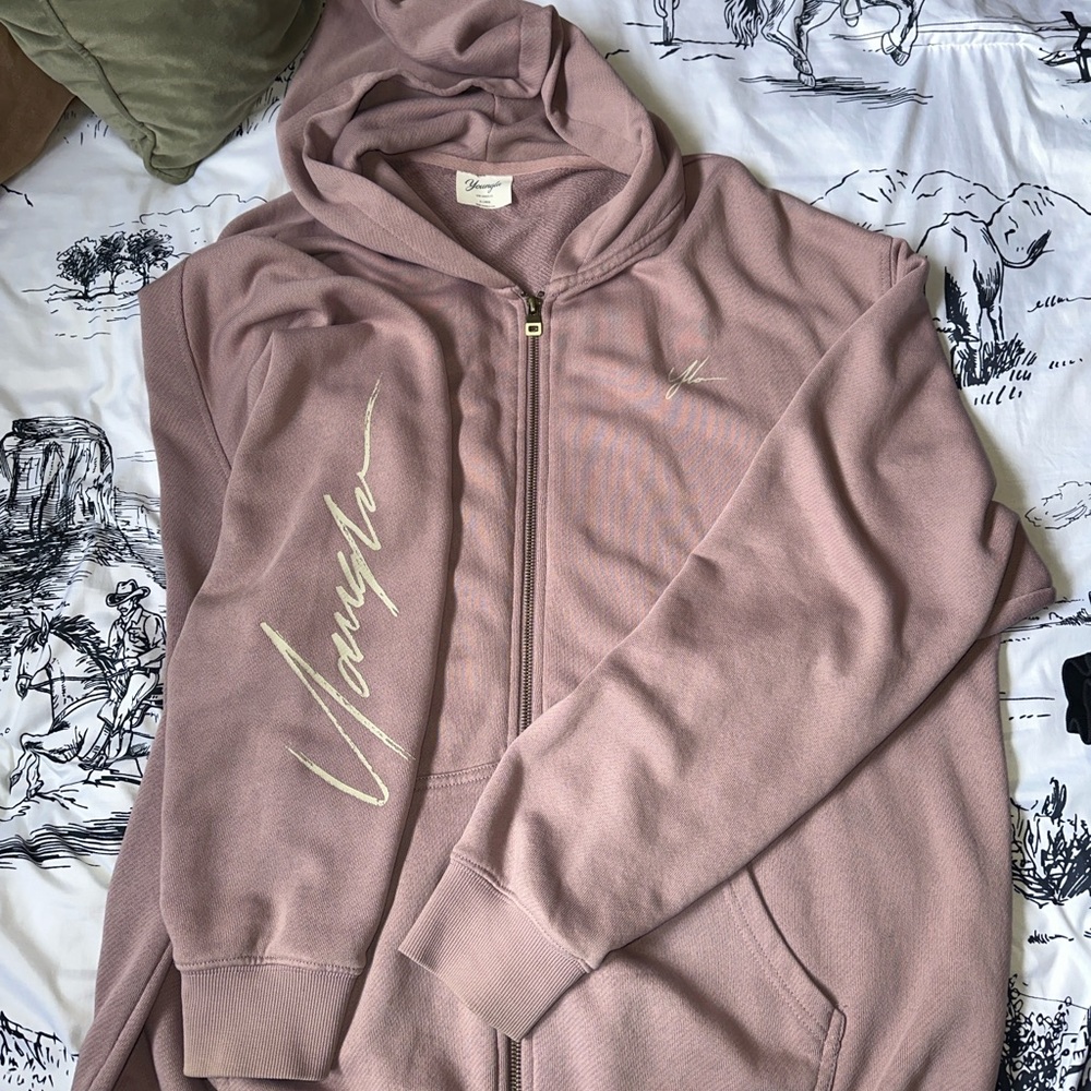 YoungLA Dusty Pink Hoodie